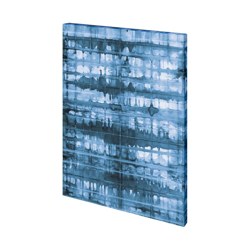 Kanari I Indigo (36 x 54) Canvas Art Print - Large