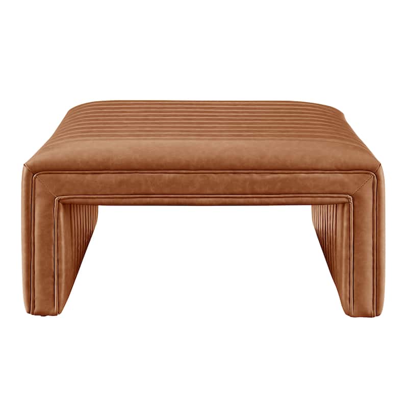NPD Furniture Atkinson Faux Leather Coffee Table