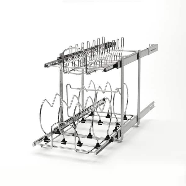 Pots And Pans Organizer, Pan Organizer Rack For Cabinet