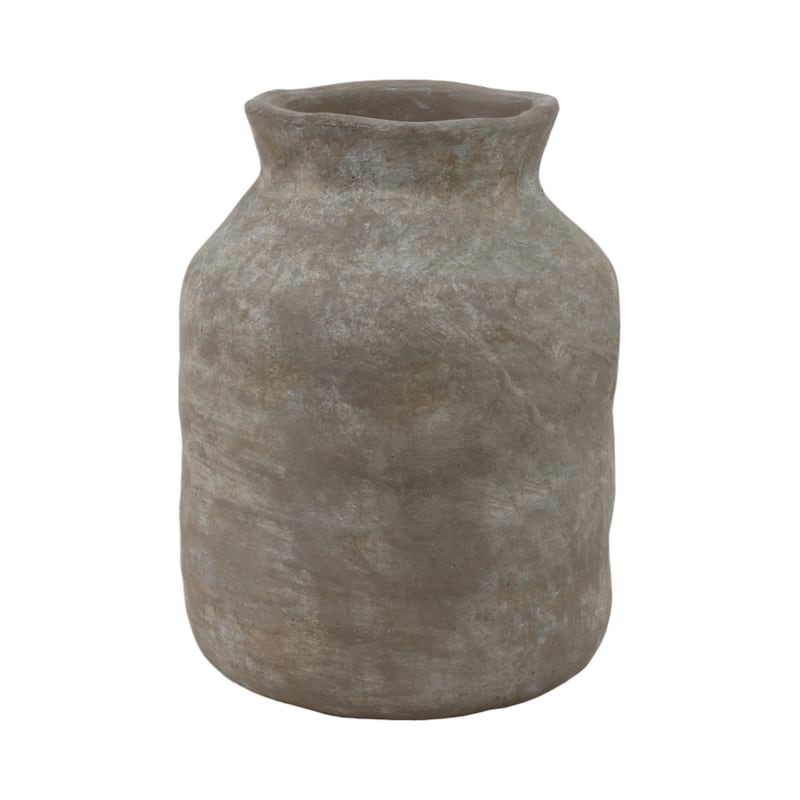 Pottery Decorative Vase Modern Stylish Handcrafted Accent Clay Rustic