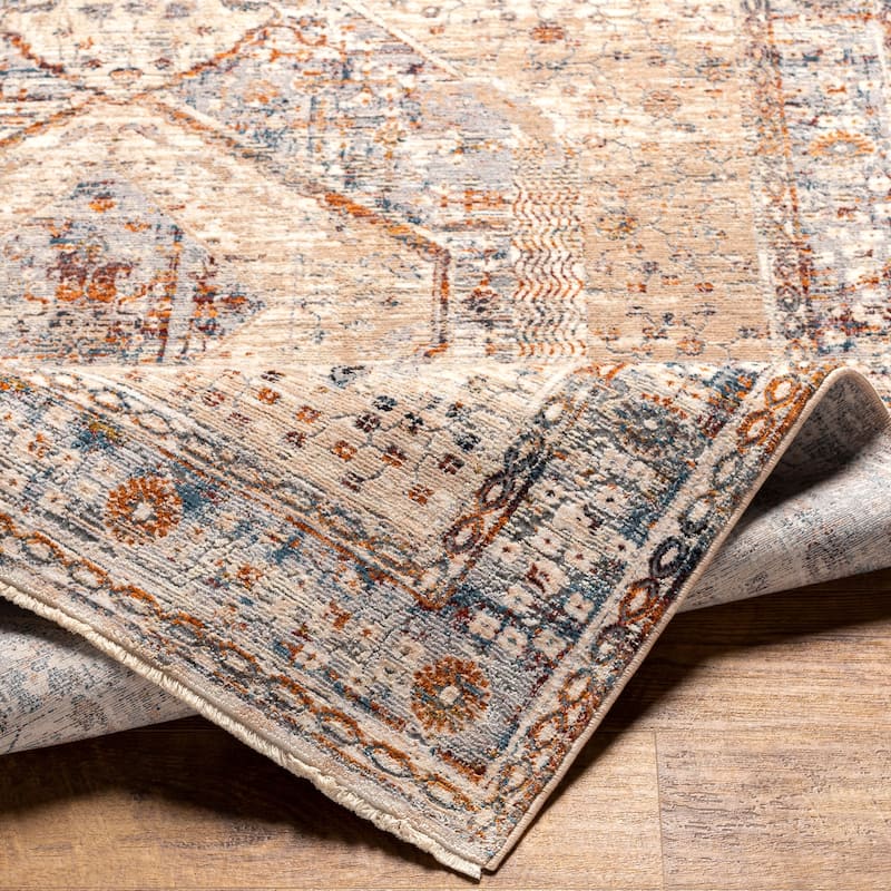 Livabliss Traditional Arya Diamond Area Rug