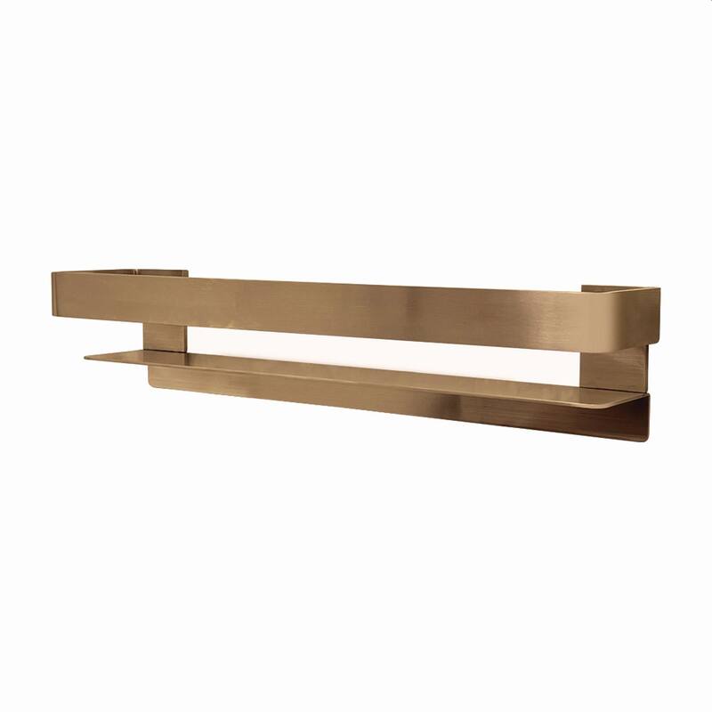 Transolid JGBS20 Jocelyn 20-in Grab Bar Shelf - 20x4x3 - Champagne Bronze