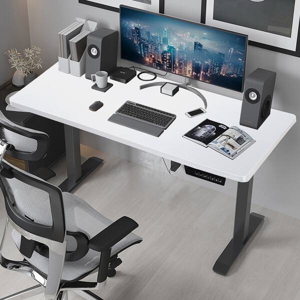 Electric Standing Desk Height Adjustable Desk Home Office Computer