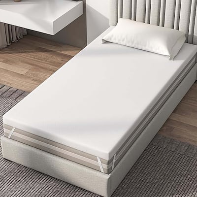 3" Memory Foam Topper w/ Cooling Gel & Ventilated Cover