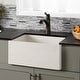 preview thumbnail 3 of 31, NativeStone Farmhouse 24" Kitchen Sink - 24" x 18" x 10.25"