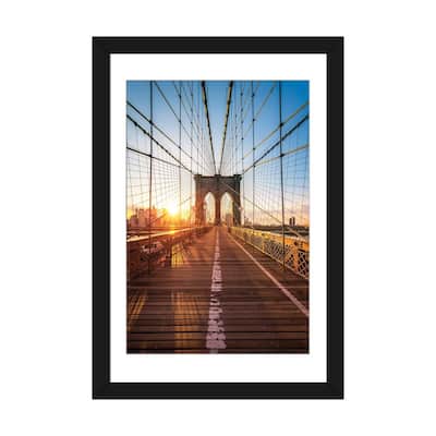 iCanvas "Brooklyn Bridge, New York City, USA" by Jan Becke PFA
