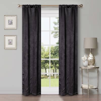 Superior Waverly Washable Room Darkening Curtains, Set of 2 Panels