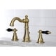 preview thumbnail 46 of 48, Duchess 8 in. Widespread Bathroom Faucet Brushed Brass