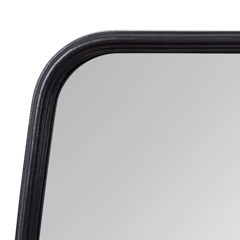 Kate and Laurel Caskill Barrel-shaped Framed Wall Mirror
