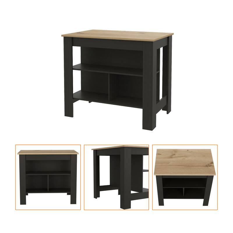 Kitchen Storage with 3Shelves, Floor Sideboard and Buffet