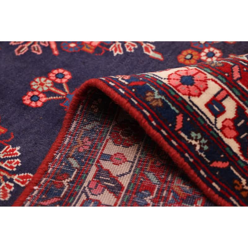 ECARPETGALLERY Hand-knotted Anadol Navy Wool Rug - 3'0 x 5'1