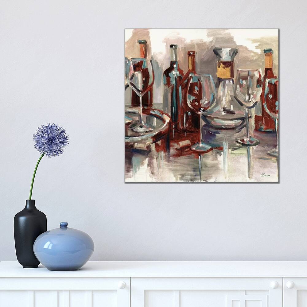 iCanvas "Wine Selections" by Heather A. French-Roussia Canvas Print