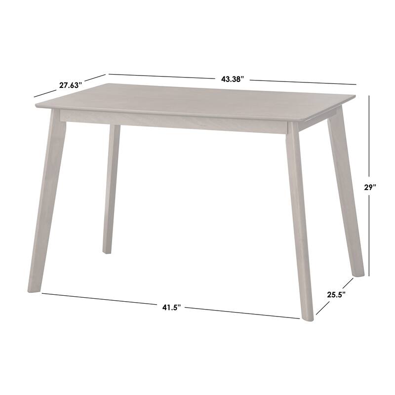 Simple Living Anika Mid-Century Cane Dining Set