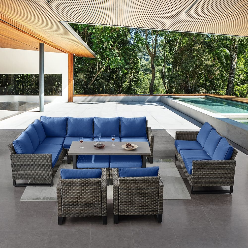 Gymojoy Outdoor Patio Sectional Furniture Sets
