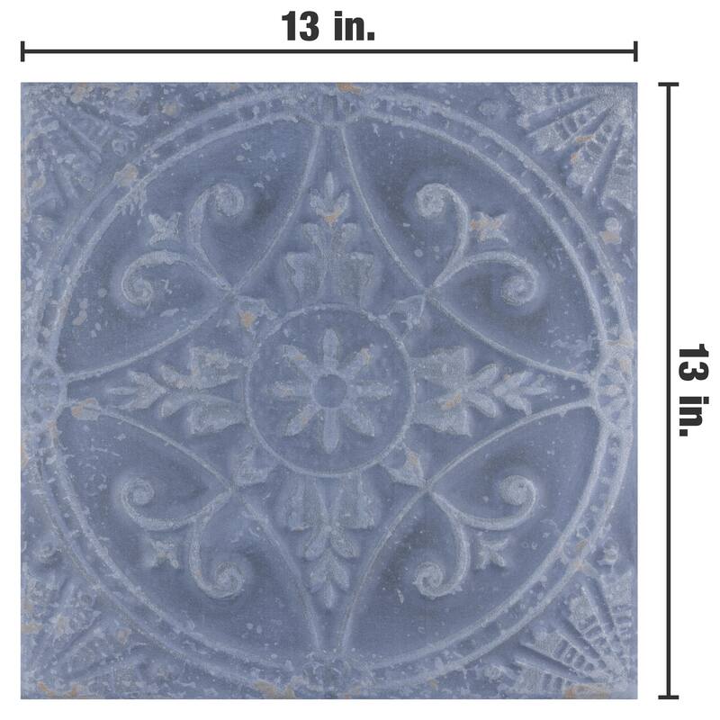 Merola Tile Saja Cyan 13" x 13" Ceramic Floor and Wall Tile