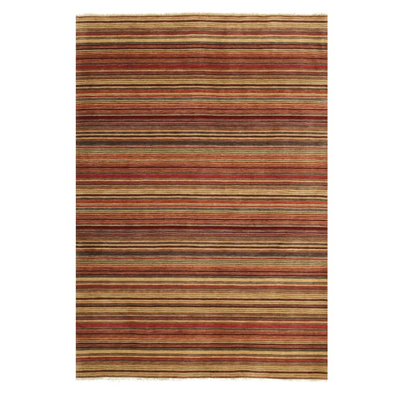 Home Décor Multicolor Handmade Lori Wool Toni Rug by EORC | Vibrant and Stylish Area Rug for Adding a Pop of Color