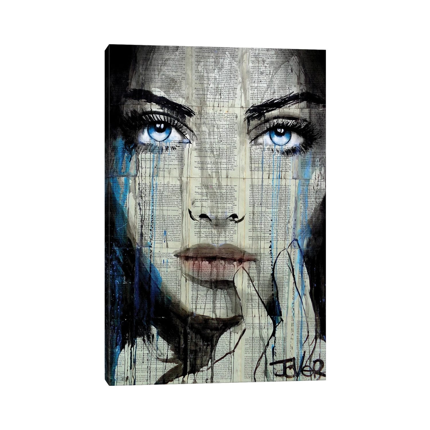 iCanvas "Windy" by Loui Jover Canvas Print