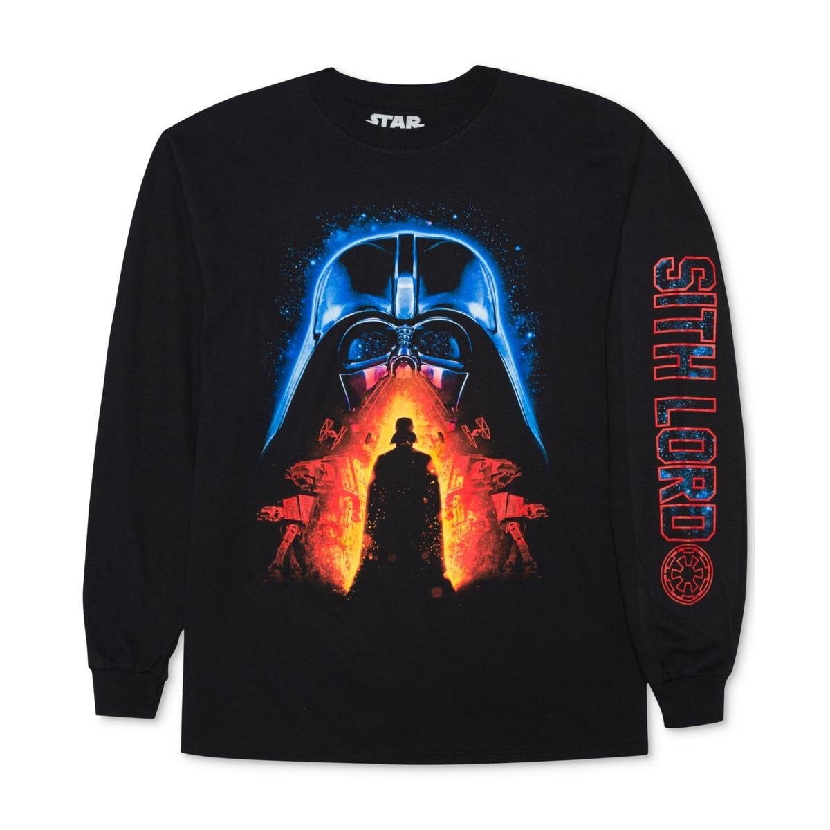 Star Wars Mens Dark Lord Darth Vader Graphic T-Shirt