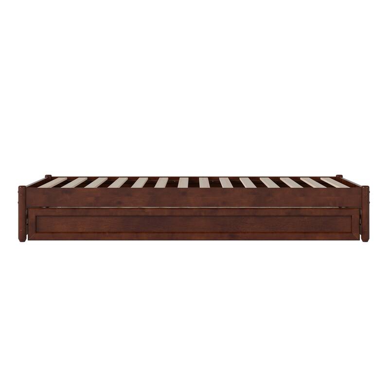 Barcelona Panel Platform Bed with Twin XL Trundle