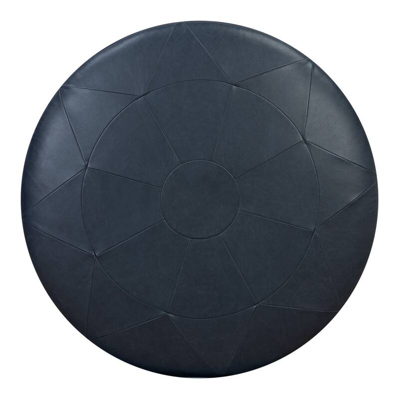 Poly & Bark Gio Ottoman - Full Grain Genuine Italian Leather