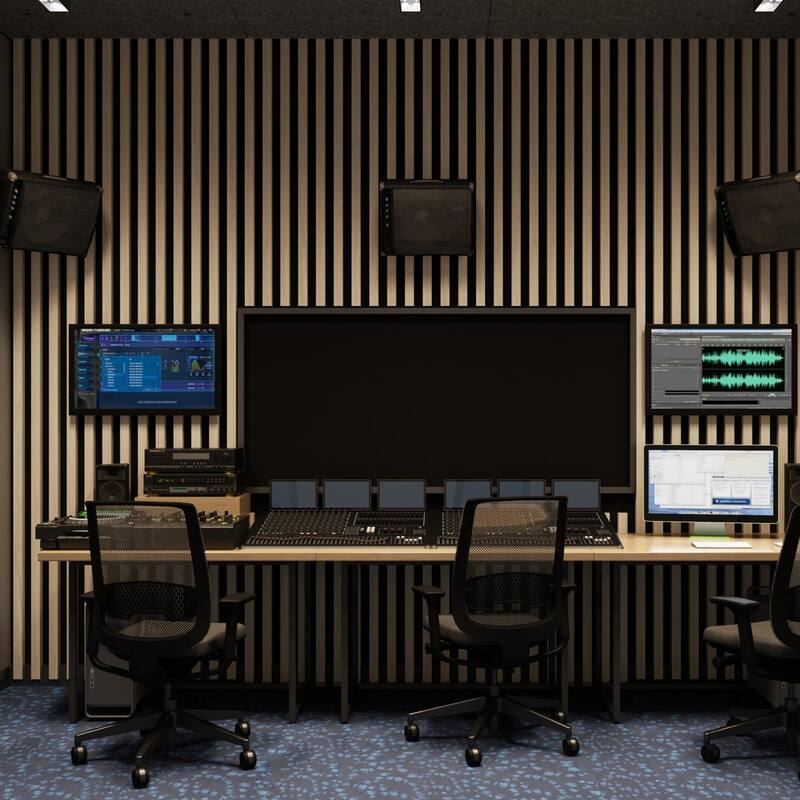4 Panels 93"x12" MDF Slat 3D Wall Paneling Cover 31 Sq.Ft. - N/A