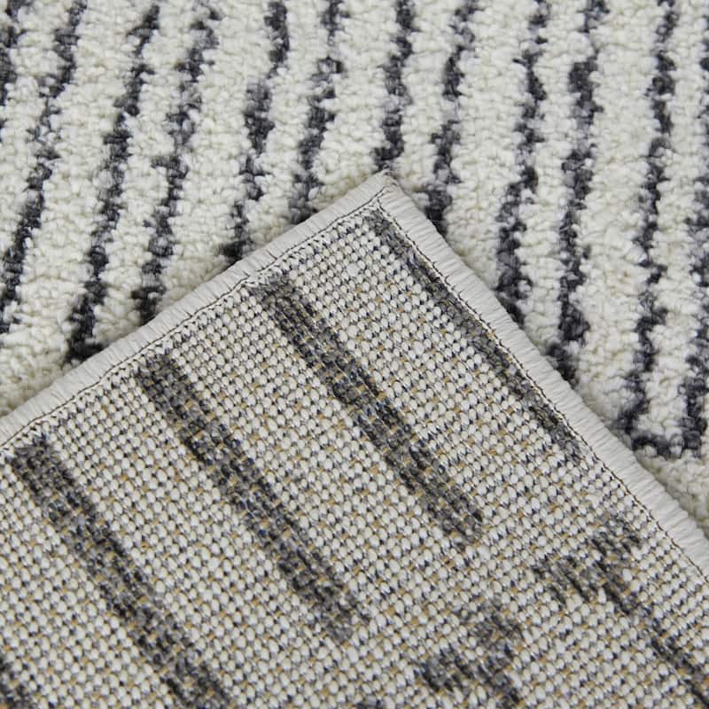 Jeanne Transitional Striped Area Rug