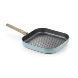BRA Nordic 11" Forged Non-Stick Grill Pan - Overstock - 35910788
