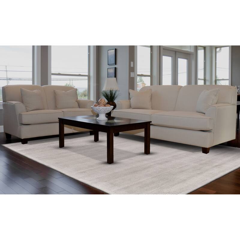 Knox R8717 Solid Modern Area Rug