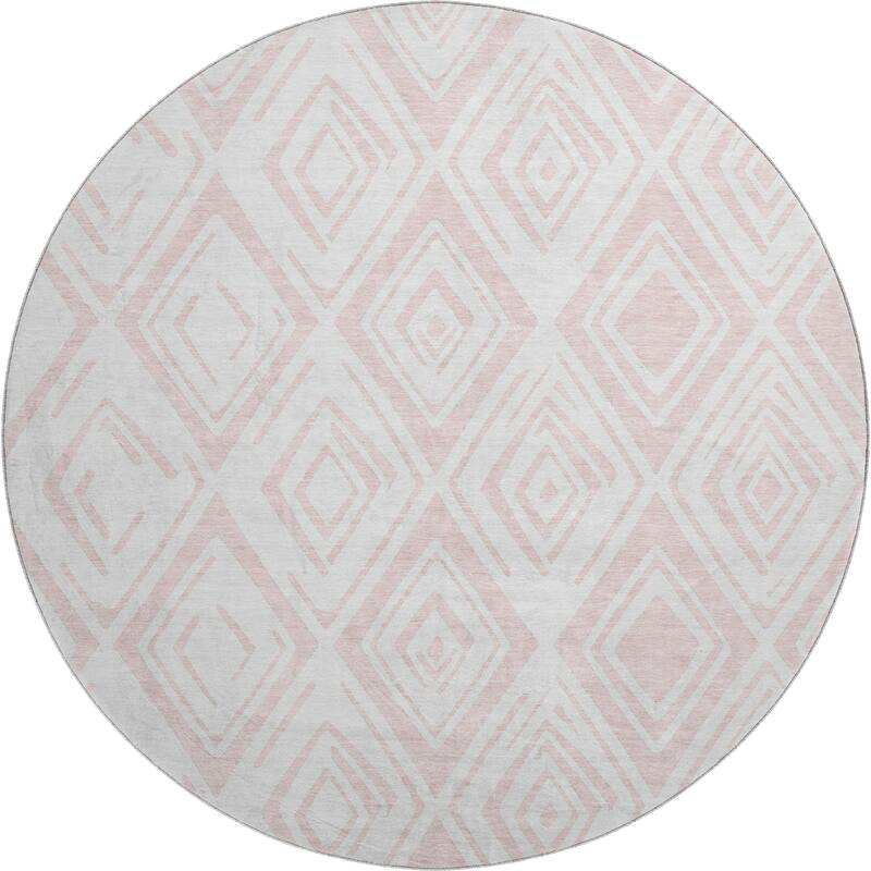 Premium Washable Super Soft Modern Diamond Mayfield Rug