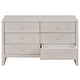 preview thumbnail 18 of 20, Nestfair Rustic Wooden Dresser Storage Cabinet with 6 Drawers