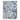 Gertmenian Baran Mosul Modern Industrial Grey/Blue Diamond Patchwork Area Rug