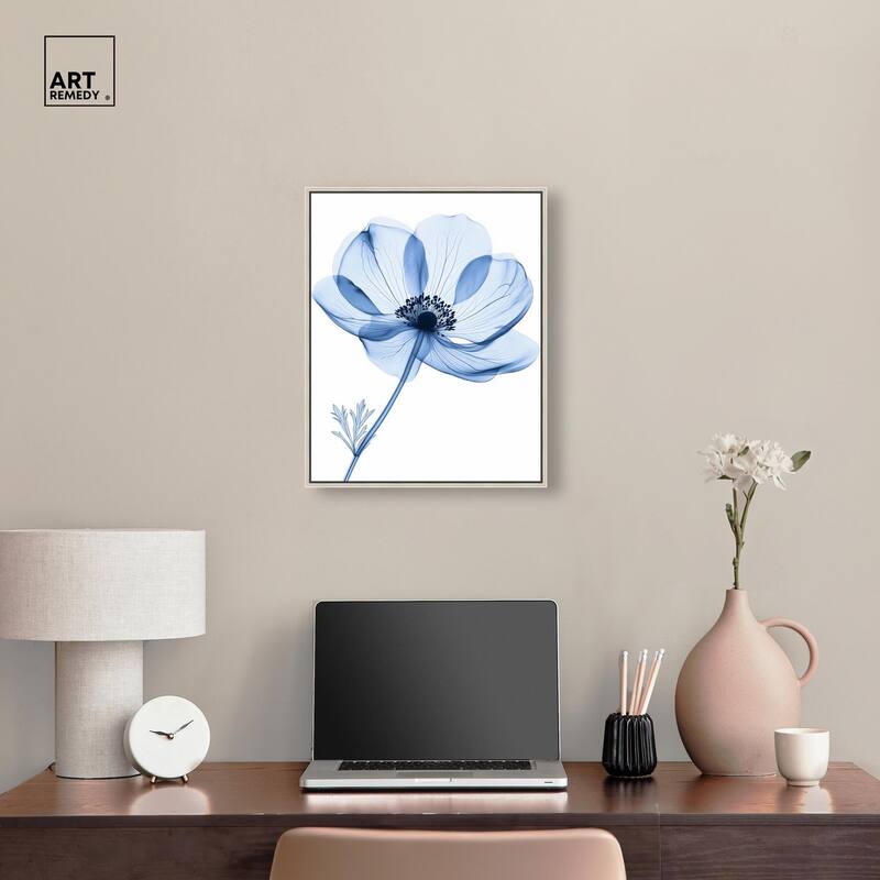 Floral Radiograph Canvas by Art Remedy