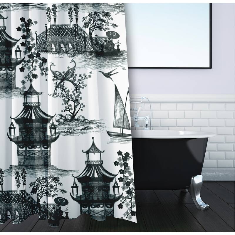 China Old Shower Curtain