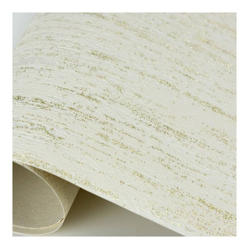 Advantage Wheeler Champagne Texture Wallpaper - 20.5 x 396 x 0.025