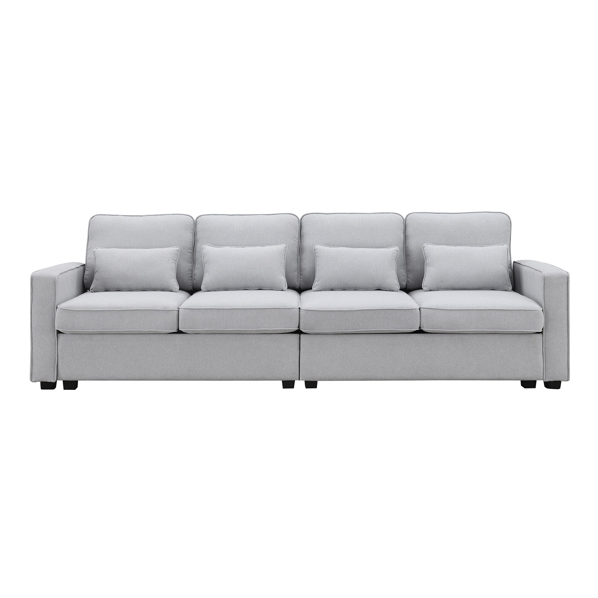 Fabric 4 seater sale sofa