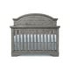preview thumbnail 3 of 8, Foundry 56" Wide Arch Top Convertible Crib, Brushed Pewter