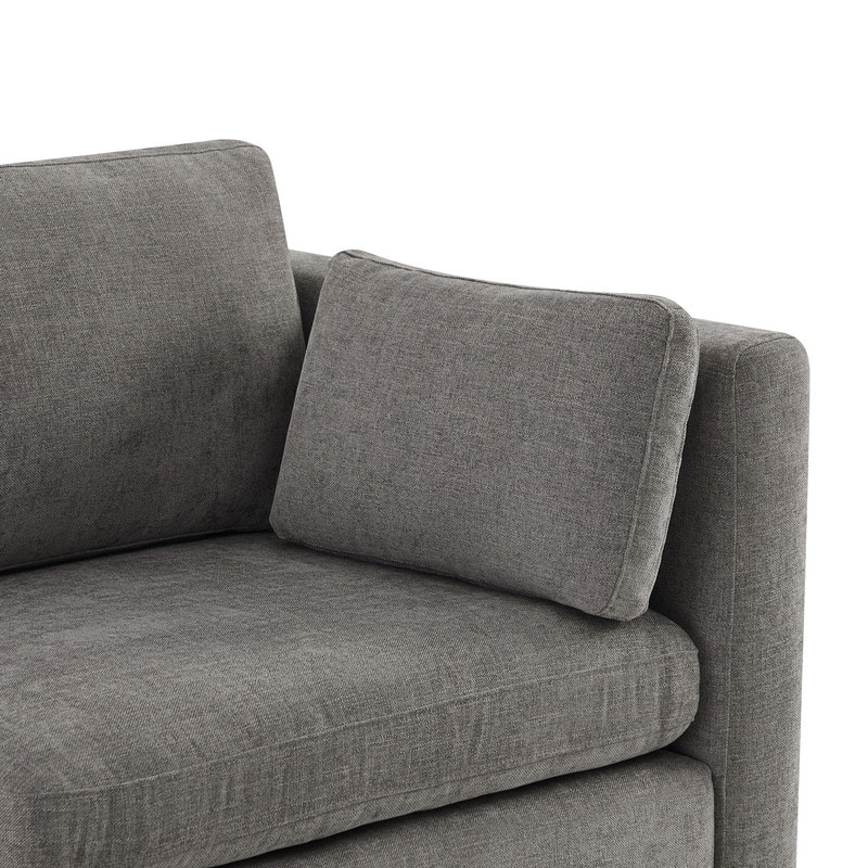 Mia Oversized Modular Sectional Fabric Sofa