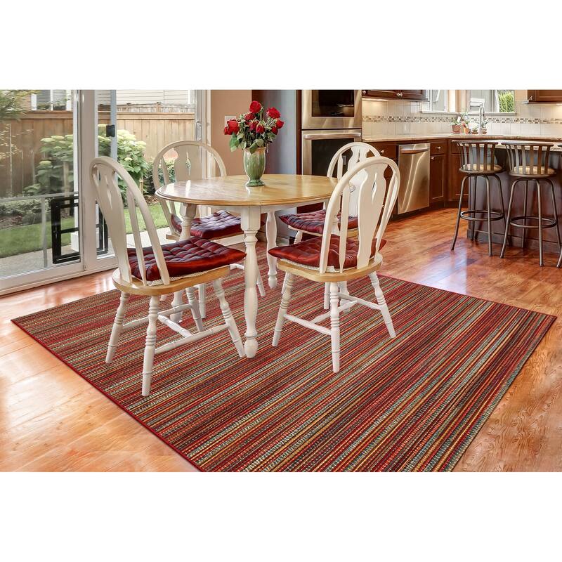 Liora Manne Marina Stripes Indoor/ Outdoor Area Rug