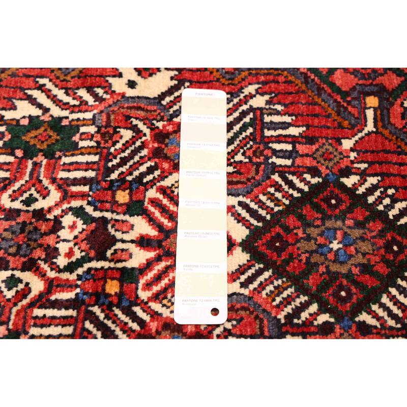 ECARPETGALLERY Hand-knotted Konya Anatolian Cream, Red Wool Rug - 3'0 x 8'7