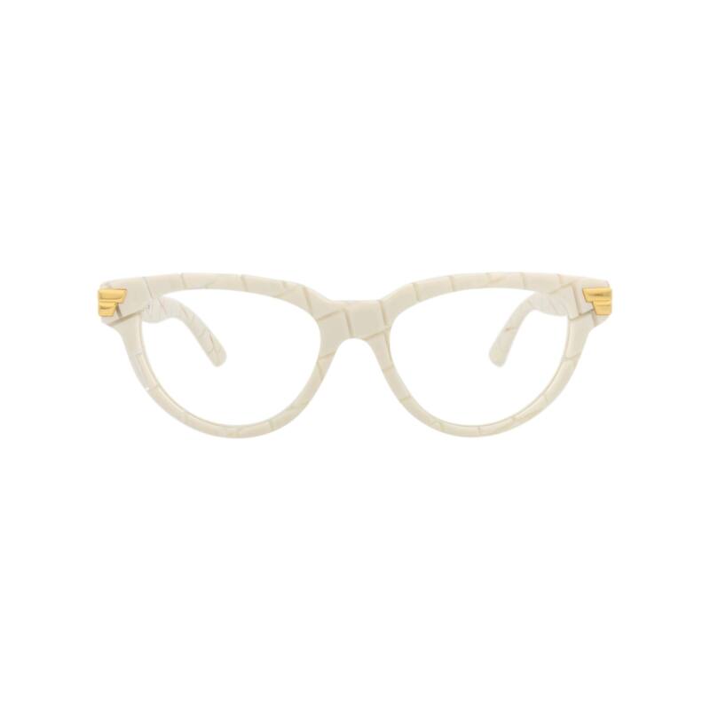 Bottega Veneta Cat Eye-Frame Acetate Optical Frames - Ivory Ivory Transparent - Multi