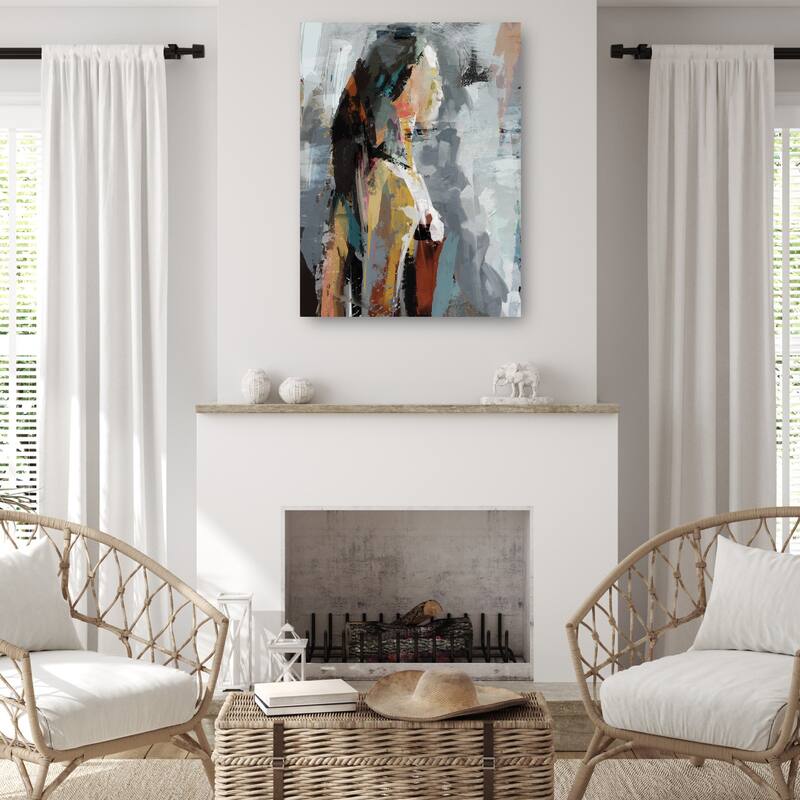Reflective II By Studio Arts Canvas Art Print