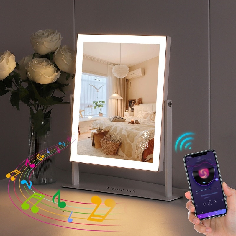 Vanity mirror with led strip lights online