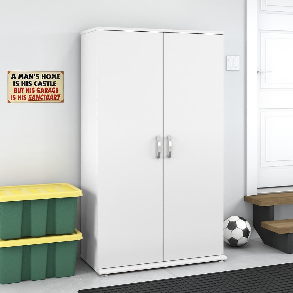 Universal Tall Garage Storage Cabinet by Bush Business Furniture