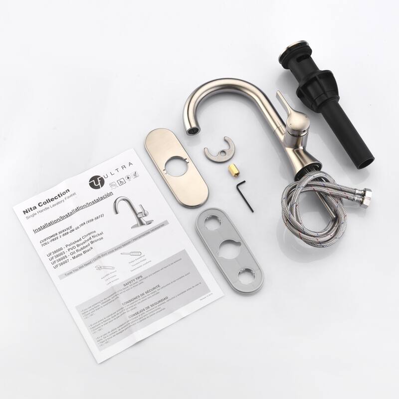 Ultra Faucets Nita Collection Single Handle Lavatory Faucet