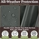 preview thumbnail 2 of 12, Pure Garden Polyester Waterproof Rectangular Patio Table Cover