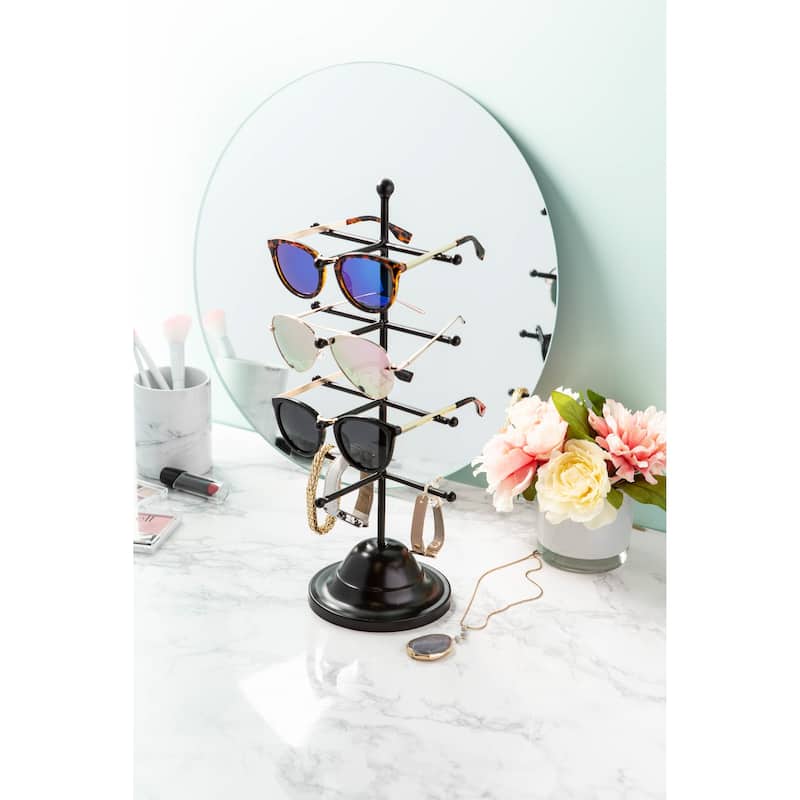 DII 3 Tier Jewelry Organizer Black