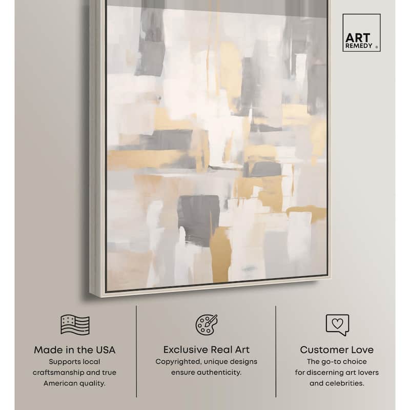 Soft Brilliance I Canvas by Art Remedy