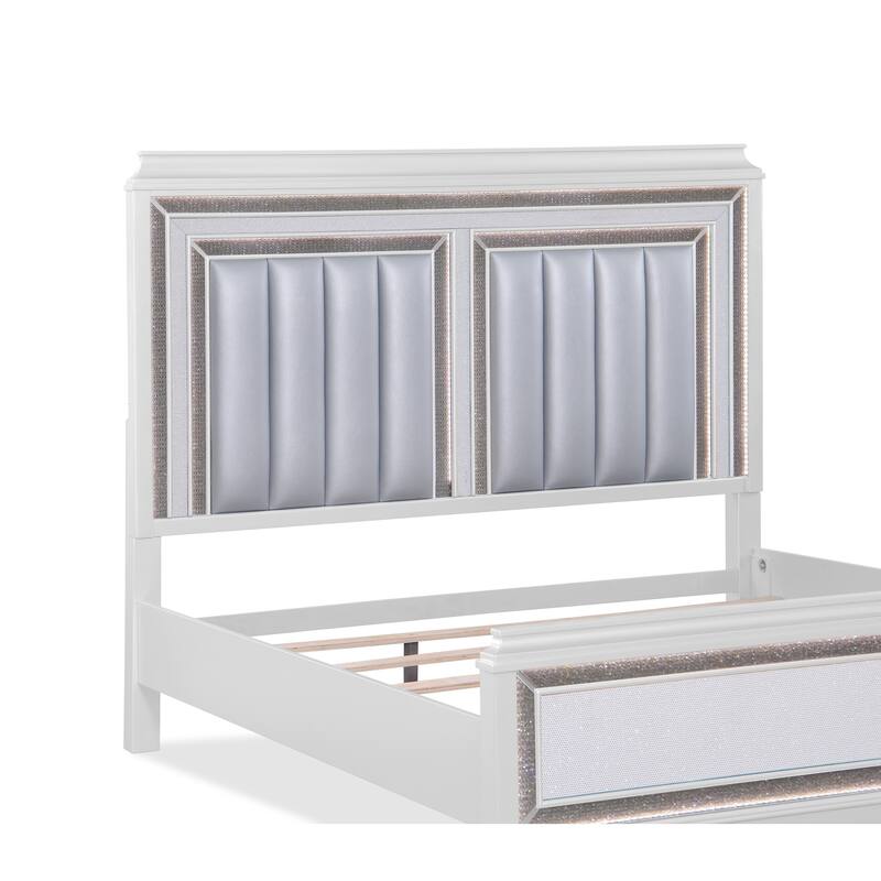 Sabrina Bedroom Set with LED Lighting