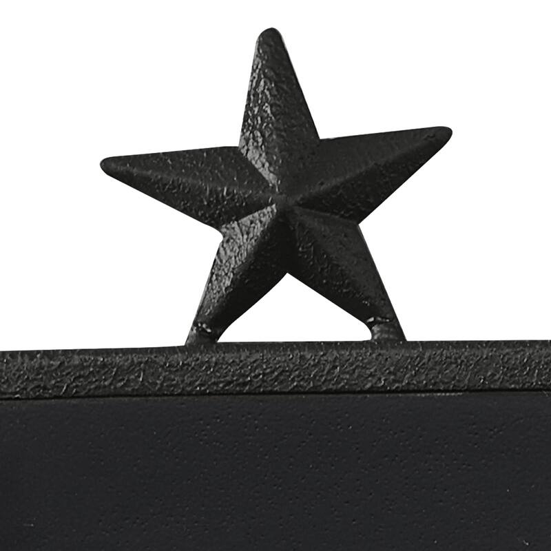 Park Designs Black Chalkboard Stocking Hanger 5"H - 5"H X 5"W X 5"L