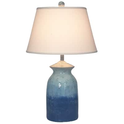 Coastal Pottery Table Lamp